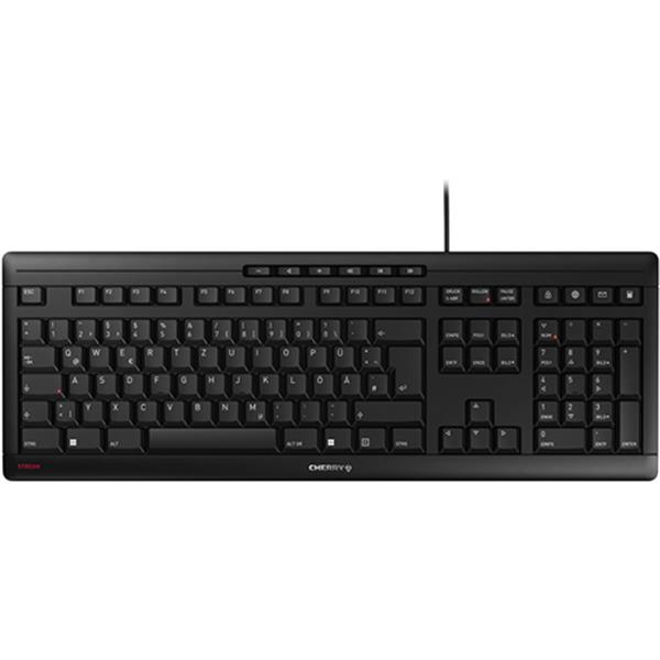 Preview: CHERRY Tastatur Stream schwarz JK-8500DE-2