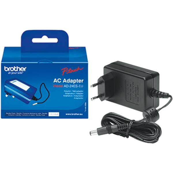 Preview: Brother Netzadapter AD24ES 2PIN EC 9V/1.6A P-touch 1010/1280DT/2100VP