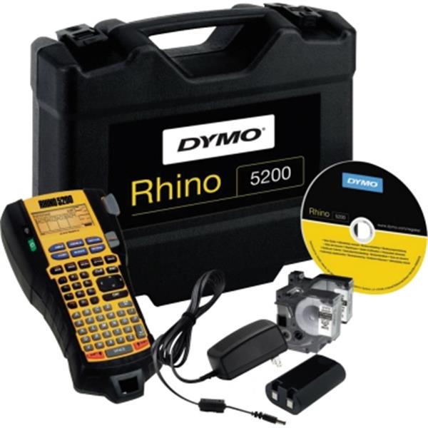 Preview: Dymo Beschriftungsgerät Rhino-5200 im stabilen Hartschalenkoffer