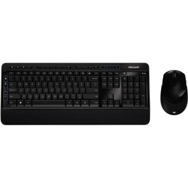 Preview: Microsoft Tastatur-Maus-Set schwarz Wireless Desktop 3050 PP3-00008