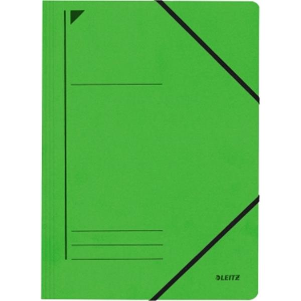 Preview: Eckspanner grün A4 Karton/Pappe