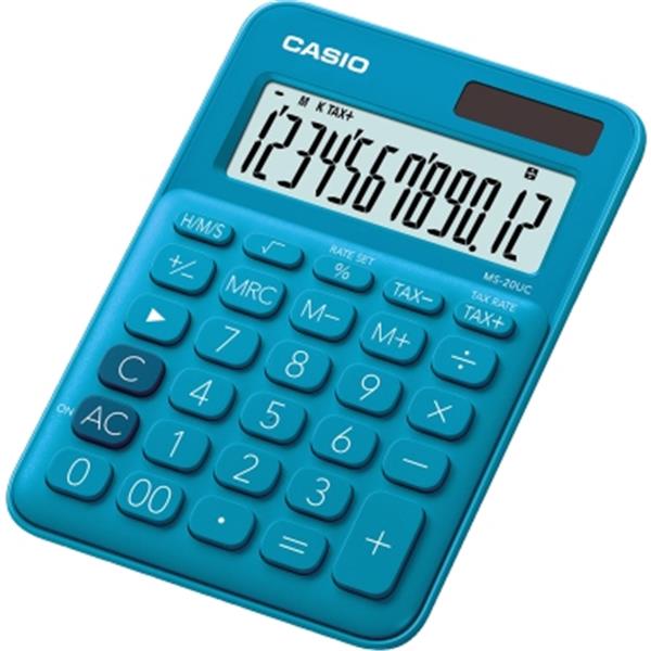 Preview: CASIO Tischrechner MS-20UC blau