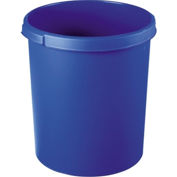 Preview: Papierkorb 30 Liter blau Standard