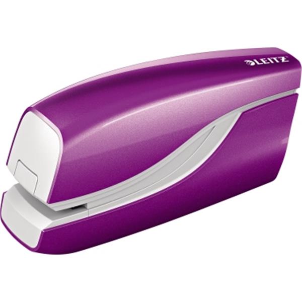 Preview: Elektroheftgerät violett NeXXt WOW bis 10 Blatt. Batteriebetrieb  LEITZ