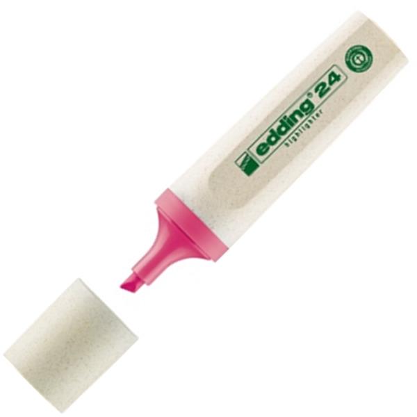 Preview: Edding 24 2-5mm rosa Keil Textmarker EcoLine