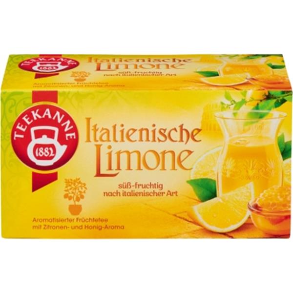 Preview: Teekanne Tee Italienische Limone einzeln kuvertiert    Pack 20 Beutel