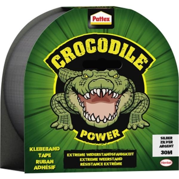Preview: Pattex Klebeband Crocodile Power 48mmx30m silber