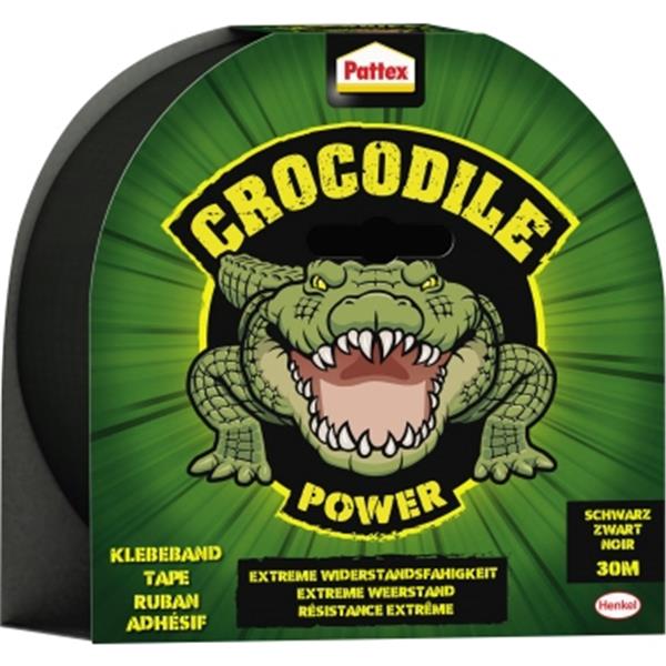 Preview: Pattex Klebeband Crocodile Power 48mmx30m schwarz