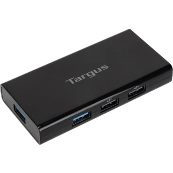 Preview: Targus USB-Hub 3.0 2x USB-A 3.0 (Ladeanschluss) 5x USB-A 3.0  7-fach