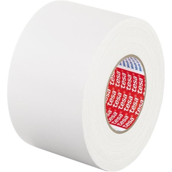 Preview: Tesa Gewebeband weiß 50mmx50m Träger Zellwolle beschichtet