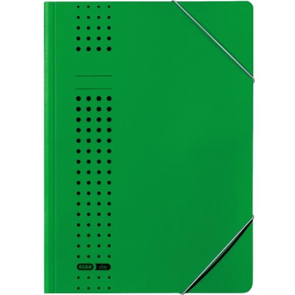 Preview: Eckspanner grün chic A4 Karton/Pappe für 150 Blatt (80g/m?)