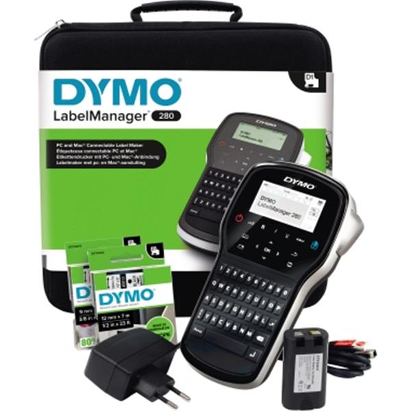 Preview: Dymo Beschriftungsgerät LM-280P im stabilen Softcase-Koffer-Spezial