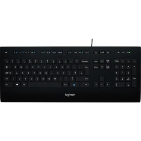 Preview: Logitech Tastatur K280e schwarz kabelgebunden
