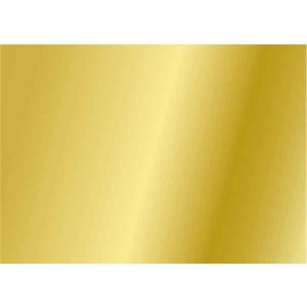 Preview: Tonpapier 50x70cm 130g gold glänzend Packung 25 Bogen