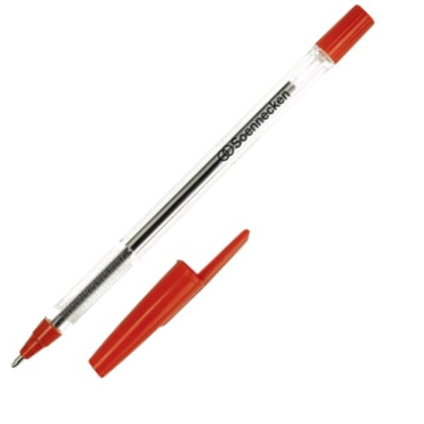 Preview: Kugelschreiber 0.5mm rot Nr.1 (Einweg)            Packung 50 Stück