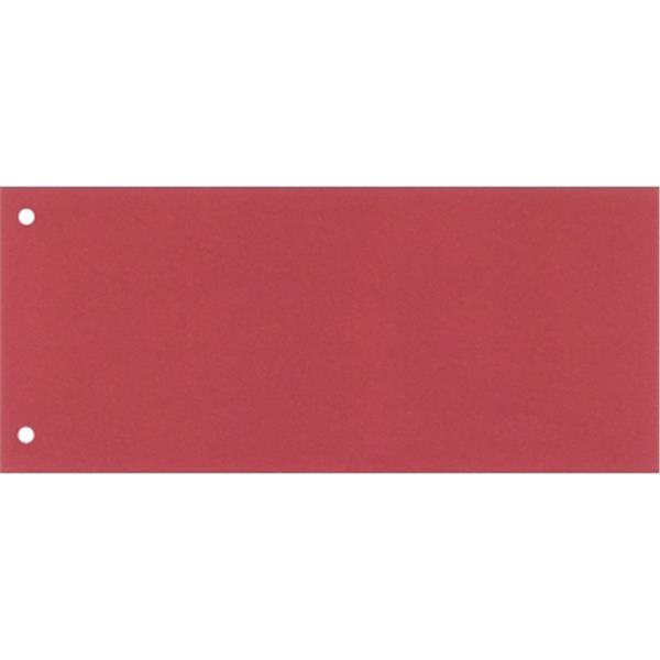 Preview: Trennstreifen rot 10.5x24cm 190g 100 St./Pack.