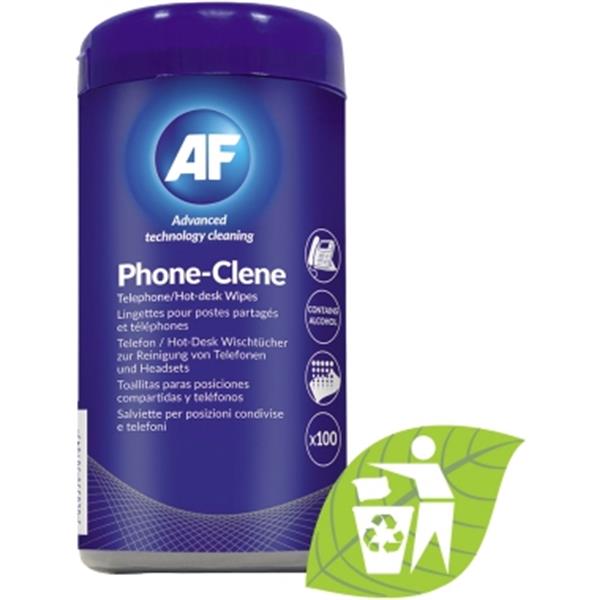 Preview: AF Reinigungstuch APHC100T Telefon Spenderdose            100 St./Pack.