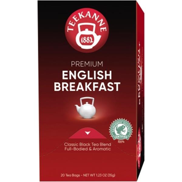Preview: Teekanne Tee English Breakfast einzeln kuvertiert    Pack 20 Beutel