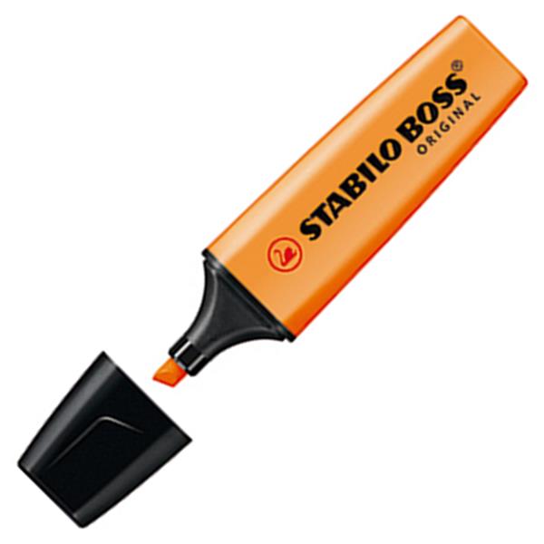 Preview: Textmarker 2-5mm orange Boss