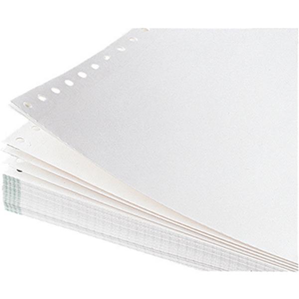 Preview: Tab.-Papier 12''x240-weiß 4-fach/LP -A4 hoch SD          500 Bl./Pack.