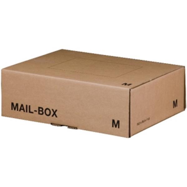 Preview: smartboxpro Versandkarton M braun 331x241x104mm MAILBOX