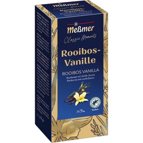 Preview: Meßmer Tee Rooibos-Vanille Classic Moments            Packung 25 Beutel