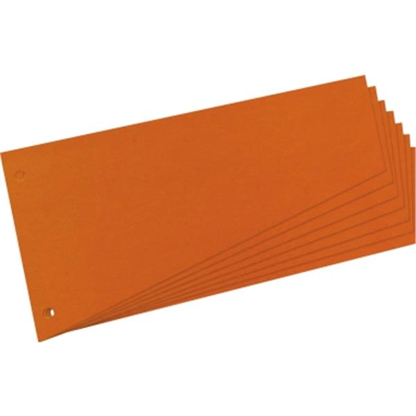 Preview: Trennstreifen orange 12x23cm Trapez 190g                   100 St./Pack.