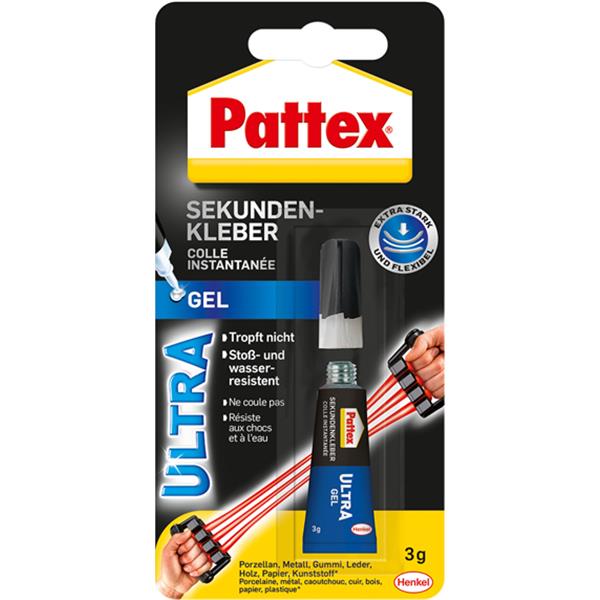 Preview: Sekundenkleber Pattex Ultra Gel 3g WA98