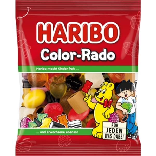 Preview: HARIBO Fruchtgummi Color-Rado 175g Beutel