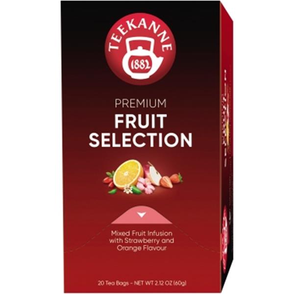Preview: Teekanne Tee Premium Fruit Selection einzeln kuvertiert    Pack 20 Beutel