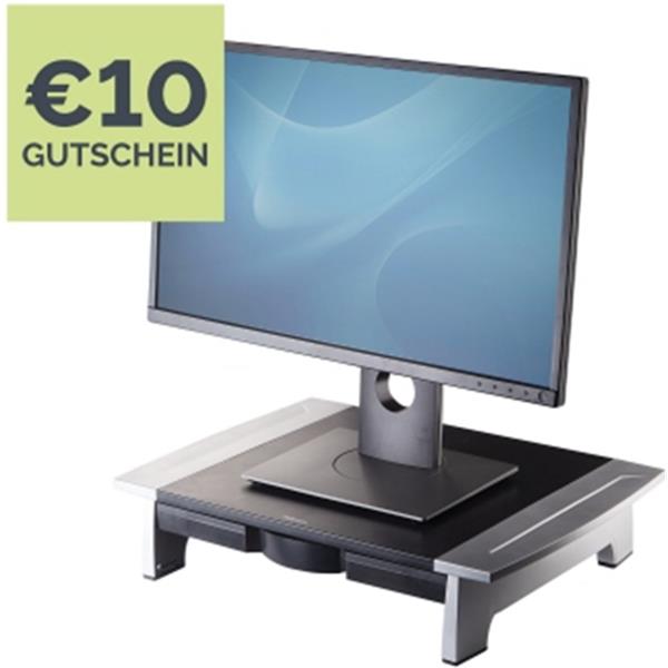 Preview: Monitorständer für 28'' Office Suites Standard schwarz/silber Fellowes