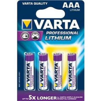 Varta Batterien Lithium Micro AAA 1,5V FR10G445 Packung 4 Stück