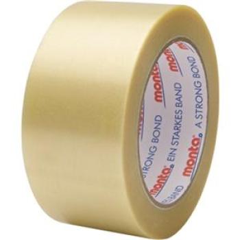 Monta Packband transp. 50mmx66m PVC 54my Packung 6 Rollen