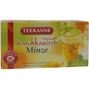 Teekanne Tee Marokkanische Minze einzeln kuvertiert Pack 20 Beutel