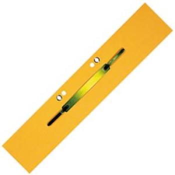ELBA Einhängeheftstreifen 100091150 Metalldeckleiste Karton gelb