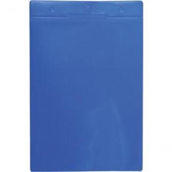 Tarifold Kennzeichnungshülle 161001 A4 hoch PVC blau 10 St./Pack.