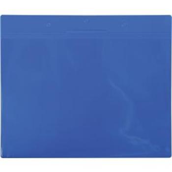 Tarifold Kennzeichnungshülle 161041 A4 quer PVC blau 10 St./Pack.