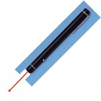 Laserpointer schwarz mit rotem Laser Reichweite 50m
