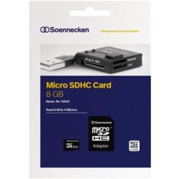 Speicherkarte SDHC 8GB Class 10 Adapter Micro
