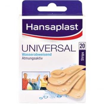 Hansaplast UNIVERSAL Strips 1009266 4 Größen 20 St./Pack.