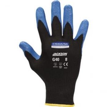 JACKSON SAFETY Handschuh G40 13834 nitrilbeschichtet Gr8 blau 12 Paar