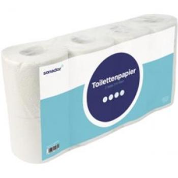 sonador Toilettenpapier 1004 2lagig RC 250Blatt weiß 8 St./Pack.