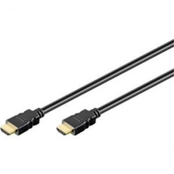 Goobay HDMI Kabel 5,0m schwarz A/A HDMI-A-Stecker/HDMI-A-Stecker