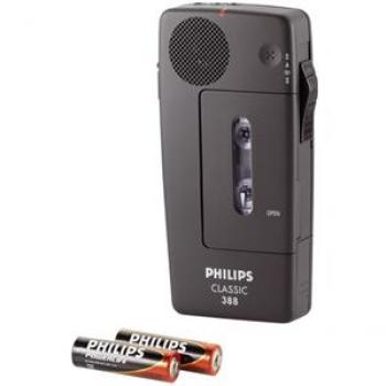 Philips Diktiergerät PocketMemo 388 Classic, analog, inkl. Mini-Kassette