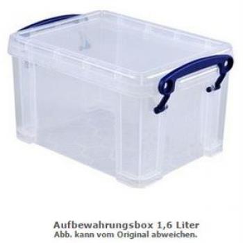 Really Useful Aufbewahrungsbox 1,6l 13,5x11x19,5cm PP transparent