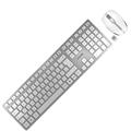 CHERRY Maus-Tastatur-Set DW9100 SLIM JD-9100DE-1 weiß/silber