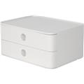 HAN Schubladenbox weiß SMART-BOX PLUS ALLISON 2 Schubladen