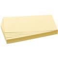 Moderationskarte gelb 9.5x20.5cm Packung 500 Karten