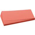 Moderationskarte rot 9.5x20.5cm Packung 500 Karten