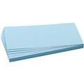 Moderationskarte blau 9.5x20.5cm Packung 500 Karten
